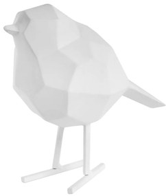 Bird szobor, 17 cm, fehér