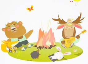 Rendszerező/Polcállvány játékokhoz, sokszínű/minta, DARLING TYP 2