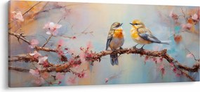Kép - Lovebirds (120x50 cm)