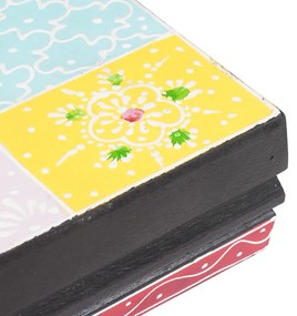 Fali Polcok 2 db 40x20x6 cm Tömbfa Mangó