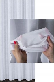 Klasszikus Függöny Ólomszalaggal Elegáns Batyst Fehér Sz 170x200