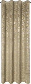 Függöny készre szerelve Areta 140x250 Eurofirany bézs/ezüst