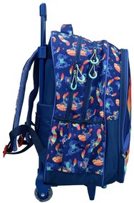 Disney Lilo és Stitch, A csillagkutya Chillin&#039; gurulós iskolatáska, táska 46 cm