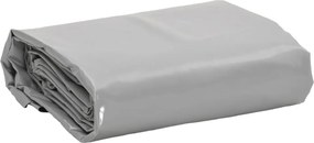 vidaXL szürke ponyva 4 x 7 m 650 g/m²