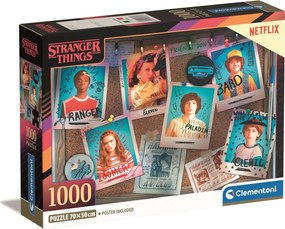 Stranger Things 1000 db-os Compact puzzle Clementoni