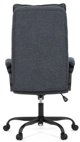 Fekete Szövet Irodai Szék, Hinta Mechanikával. KA-Y348 BK2
