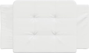 fehér műbőr fejtámla párna Zadar 90 cm