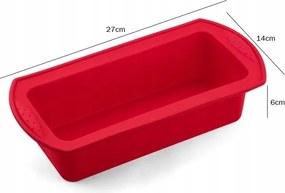 Szilikon sütőformák kerek szilikon téglalap alakú kenyér 2 db