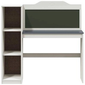 Táblafesték Íróasztal Fehér és szürke 120 x 45 x 118.5 cm