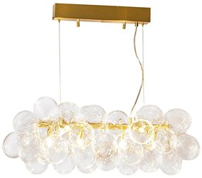 ByRydens 4200880-6509 - Kábeles csillár GROSS BAR 8xG9/4W/230V átlátszó