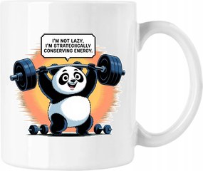 Capybara bögre edzőterem panda fehér 330ml