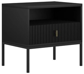 Éjjeliszekrény SUE fekete