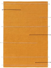 Pamut szőnyeg Yasin narancs 140x200 cm