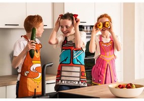 Újrahasznosított pamut gyerek kötény Hero - Tiseco Home Studio