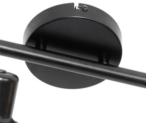 Ipari reflektor lámpa fekete arannyal 4-lámpás - Bliss Mesh