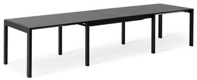 Bővíthető étkezőasztal fekete asztallappal 96x160 cm Join by Hammel – Hammel Furniture