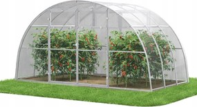 ErĆs polikarbonĂĄt kerti ĂŒveghĂĄz 4x2 m profilok 40x20 polikarbonĂĄt 4mm