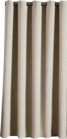 Sötétítő függöny Blackout 175x245 krémszínű