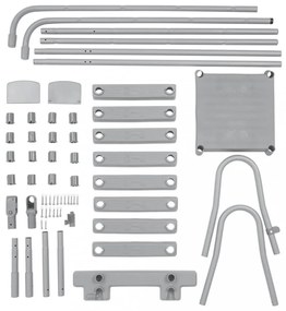 Bestway Flowclear 4 fokos biztonsági medencelétra 132 cm