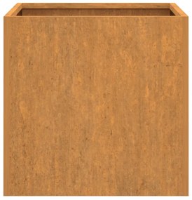 corten acél növénytartó 49x47x46 cm