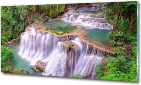 Fotó üvegkép Vihar villámokkal 125x50