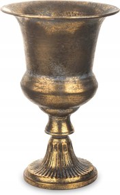 Fedél váza kaspó öregített csésze arany antik virág