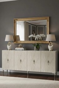 Salkım 180 - White, Travertine, Silver