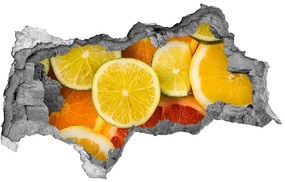 3d lyuk fal dekoráció Citrusfélék nd-b-41404635