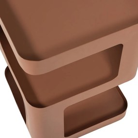 Fém tárolóasztal 35x35 cm Riv – WOOOD