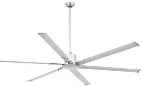 FARO 33465A - Mennyezeti ventilátor ANDROS XL matt króm á. 213 cm + távirányítás