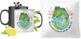 Születésnapra 44 44te Varázsbögre Fotós Nyomtatott Párna Szett