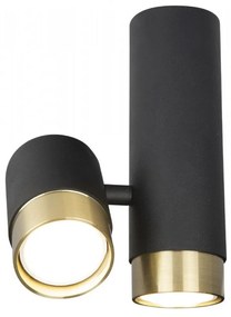 Maxlight PUMA mennyezeti lámpa, arany-fekete, 4 db GU10-LED foglalattal, 4x5W, MAXLIGHT-C0196