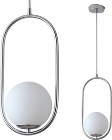 Függőlámpa Mennyezeti Csillár Gömbök ezüst Modern Led E27