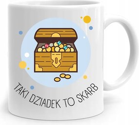 Nagypapa Napi Bögre Egy Ilyen Nagypapa Egy Kincs, fényképes nyomtatással