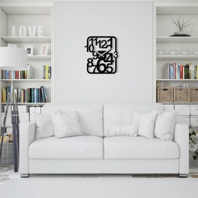 Enzoclock fém falióra, 48×43 cm