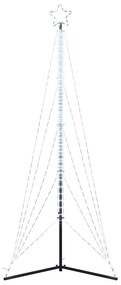 hideg fehér LED karácsonyfa 525 LED 302 cm