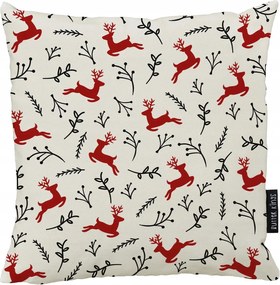 Párna 45 x 45 cm They are flying rénszarvasok karácsonyi butter kings párnahuzat