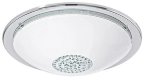 EGLO 93778 GIOLINA Ufo Lámpa Fehér, Króm, Átlátszó LED IP20