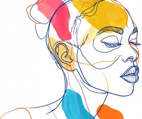 Poszter 86,4x56,8cm Kontúros szavak