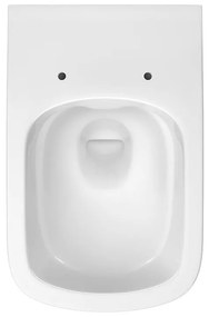 Cersanit Virgo - függő WC-csésze CleanOn lassan leeső ülőfelülettel, fehér, S701-427