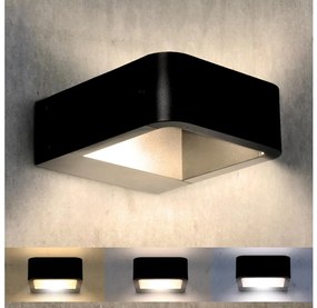 Brilagi Brilagi BARI LED 7W 230V kültéri lámpa 3000/4000/6000K fekete IP54 BG0677