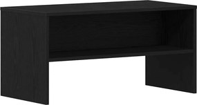 vidaXL fekete tölgy színű szerelt fa TV-szekrény 80 x 40 x 40 cm