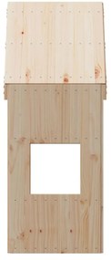 tömör fenyőfa gyerekágytető 55 x 84 x 132 cm