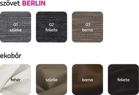 Univerzális ülőgarnitúra, ekobőr barna/barna melír, TOLITA U UNI