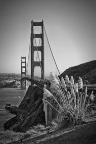 Művészeti fotózás San Francisco Golden Gate Bridge, Melanie Viola, (26.7 x 40 cm)