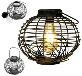 LED Napelemes lámpa LUISA 1xE27/1,2V IP44