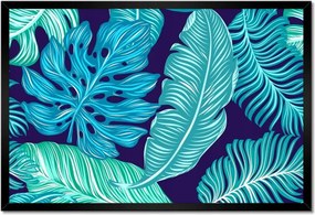 Poszter keretben 60x40 Levelek Monstery Trópusok