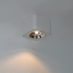 Modern négyzet alakú reflektor fehér - Boxer