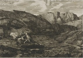 Flizelin tapéta Flizelin Fali Prémium Hegyi utazás 312x219 Ragasztó