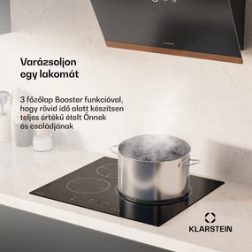 Klarstein Delicatessa Paella indukciós főzőlap, Paella zóna, Power Boost, Csúszka vezérlés